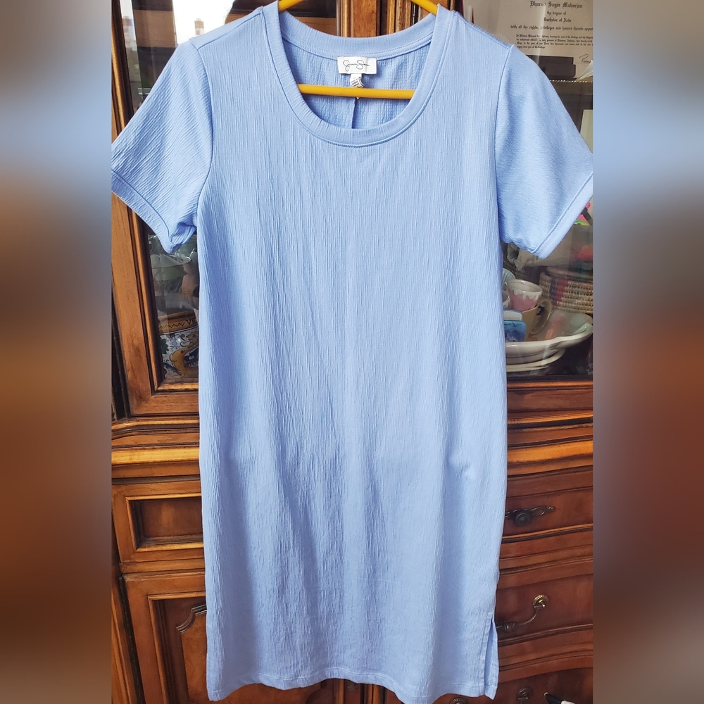 Jessica Simpson Light Blue Midi Dress Casual